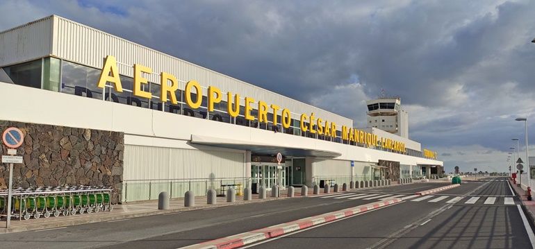 Lanzarote airport terminal