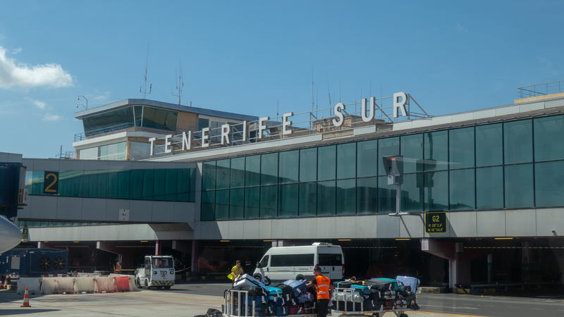 aeropuerto tenerife sur