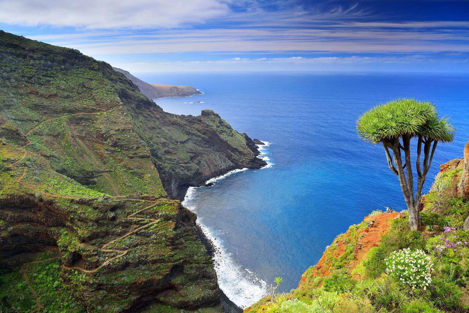 mar y montaña la palma