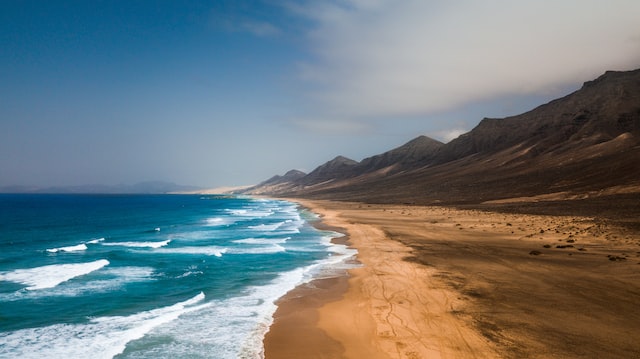 playas y mar fuerteventura