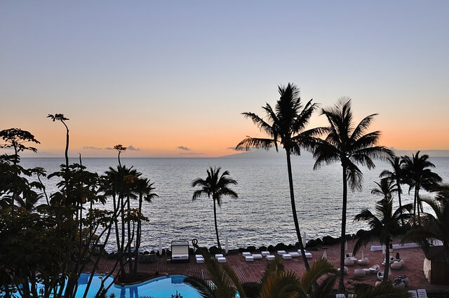 atardecer sur tenerife